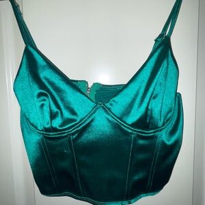 Spaghetti strap crop top